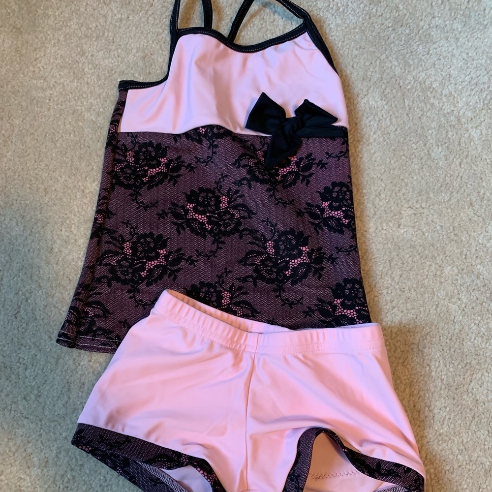 Girls tank dance set
